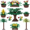 Plant Garden Building Blocks Compatible Classic Brick Toys Gifts Flower Accessories Parts