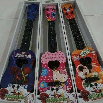 1e54d317f7e2f75571c1213738b95785.webp ULTIMATE MINI GUITAR SIMULATION FOR CHILDREN KIDS EDUCATIONAL TOY GITAR MAINAN KANAK KANAK