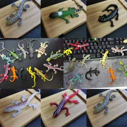 Artificial but look real Lizard play toys exactly lizard Size   Cicak tiruan education toys  pranks toys