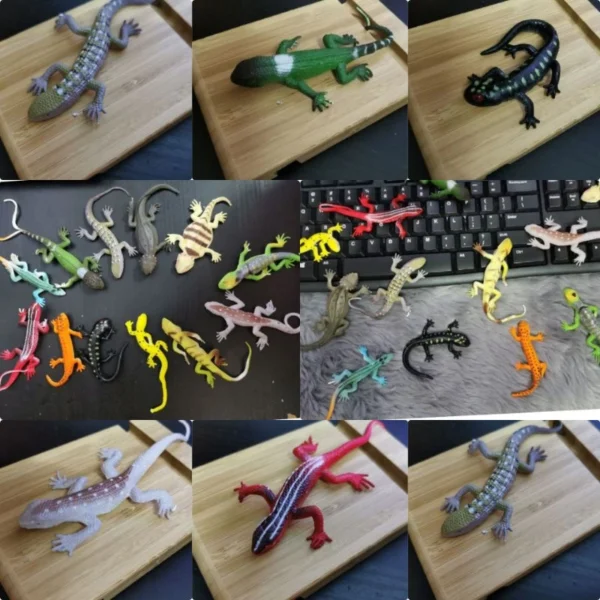 Artificial but look real Lizard play toys exactly lizard Size   Cicak tiruan education toys  pranks toys