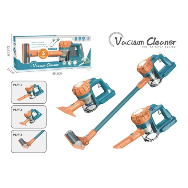 26b225ccfac5697aa93b96ce5dd087c3.webp Simulation Electric Wireless Cleaning Vacuum Pretend Play Toy Set For Kid Cleaner Toy For Chirldren Mainan Budak