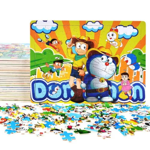 80 pieces wood kid mini jigsaw puzzle