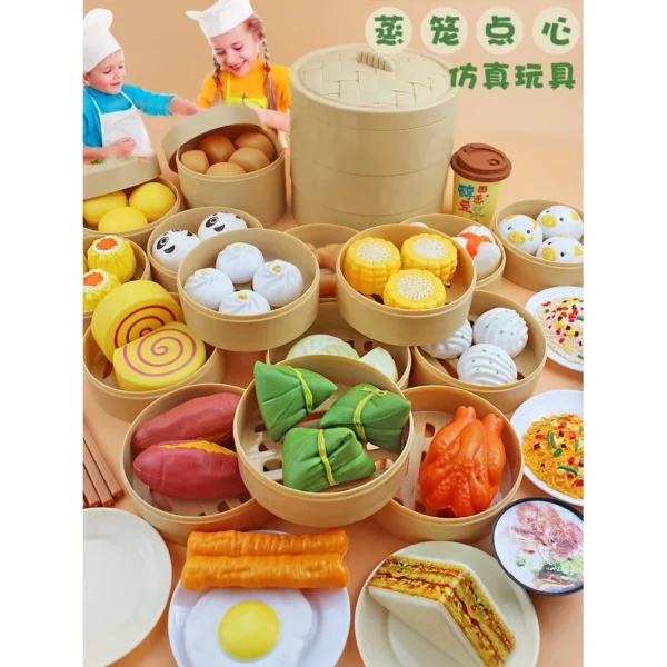 Kitchen Pretend Play Dim Sum Toy for kid