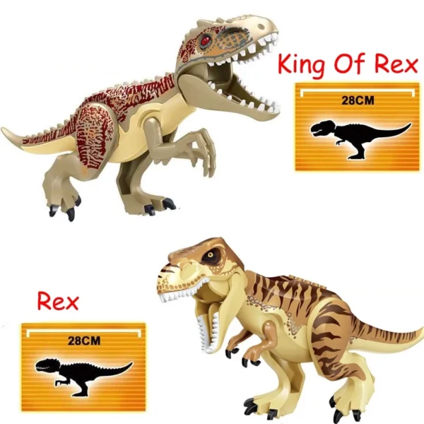 Simulation Dinosaur Building Blocks Toys Jurassic Park Compatible Toy Gifts