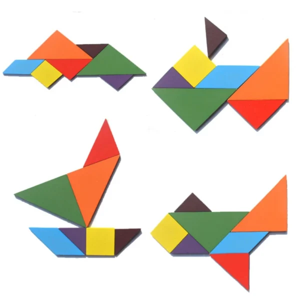 Kid Toy Geometry Wooden Jigsaw Puzzle Educational Kids Toys Geometric Shape Wooden Jigsaw Puzzle 20 CM X 20 CM