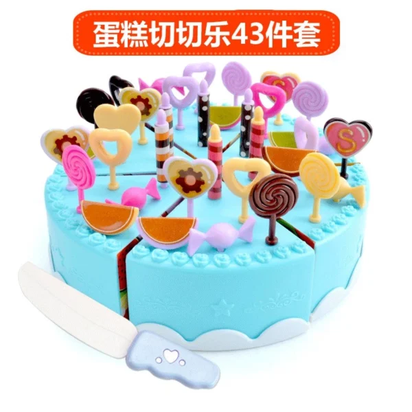 Children Pretend Play Cake Cutting Kid Toy