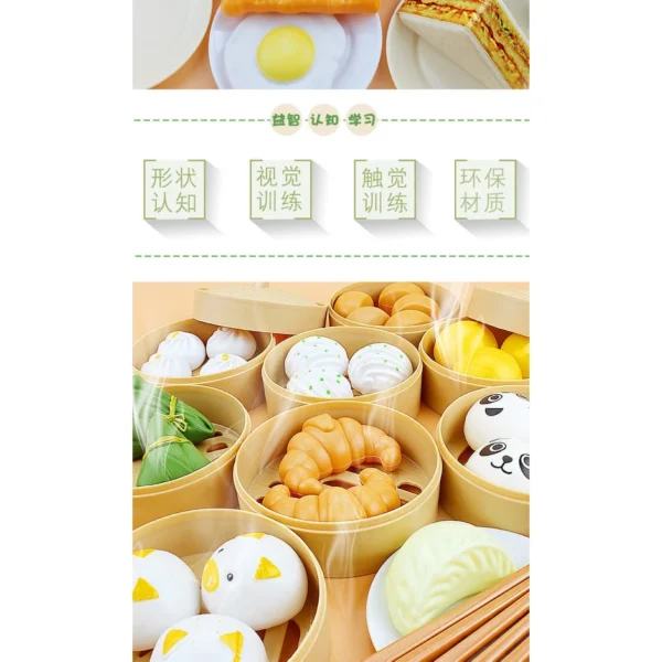 Kitchen Pretend Play Dim Sum Toy for kid