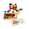 LILONG TOYS wooden blocks education Toys with Tray  26 pieces