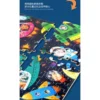 100 pieces two side wood kid mini jigsaw puzzle with metal box