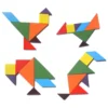 Kid Toy Geometry Wooden Jigsaw Puzzle Educational Kids Toys Geometric Shape Wooden Jigsaw Puzzle 20 CM X 20 CM