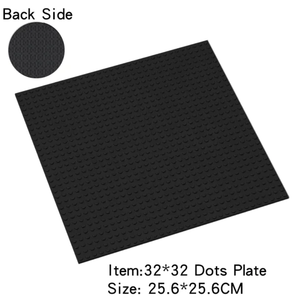 32x32 Dots Building Blocks Plate Classic Brick Kid Collection Stack Parking Display