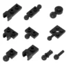 cn-11134207-7r98o-lr2q3ke1wvxpad.webp 50PCS Plate 14419 Modified 1x2 with Tow Ball Building Block MOC Small Tow Ball Socket on Ends