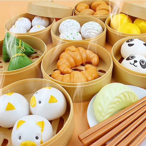 Kitchen Pretend Play Dim Sum Toy for kid