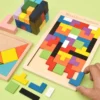 Tetris Wooden Blocks Puzzle Game for Kids