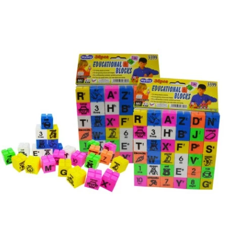 My Toy  36 pcs Educational Block