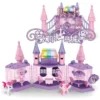 Girl Dream Castle With Pony Doll Toy For Kid Pretend Play With Light Music Gift For Kids Mainan budak Perempuan