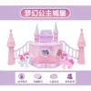 Girl Dream Castle With Pony Doll Toy For Kid Pretend Play With Light Music Gift For Kids Mainan budak Perempuan