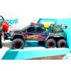 27MHz 1 18 6 Wheel Off Road RC Truck with LED Lights Rechargeable Remote Control Racing Car for Kids 3460