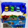 Little Bus Big Garage Pull Back Bus Toy Play Set For Kid Vechiles Toys Kids Best Birthday Gift Mainan Budak