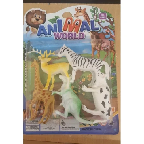 ANIMAL  WORLD TOY FOR KIDS   WILD ANIMAL TOY SET   SET MAINAN HAIWAN