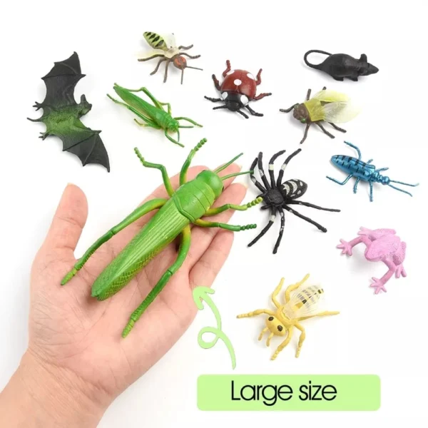 MIX SET SERANGGA MAINAN ECT TOY SET LARGE SIZE    ECT WORLD TOY   ANIMAL EDUCATION TOY ECT