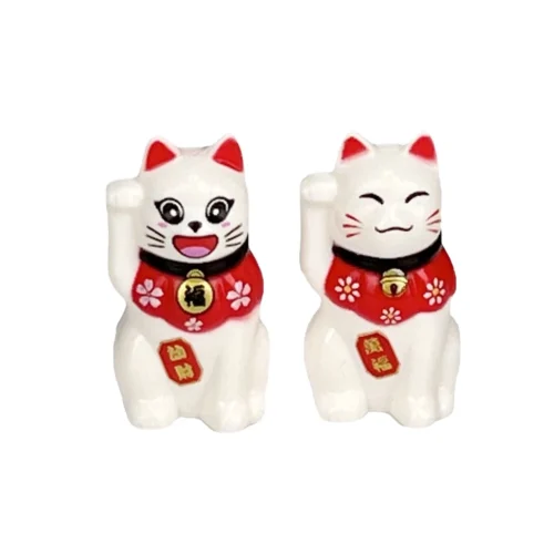Fortune Cat Tree Building Blocks Toys Kids Collection Souvenir Gift Pretend Play Decoration Boy Girl City